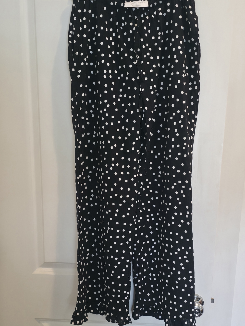 Grayson Threads Black and White Polka Dot Dress